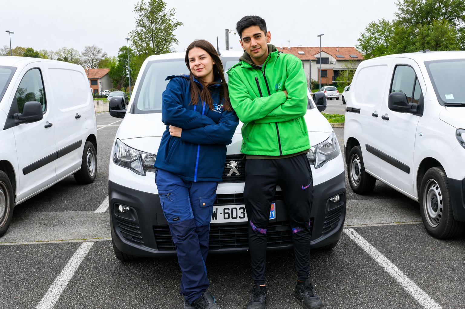 Equipe GR TOP Services specialisee dans l entretien d immeubles et coproprietes